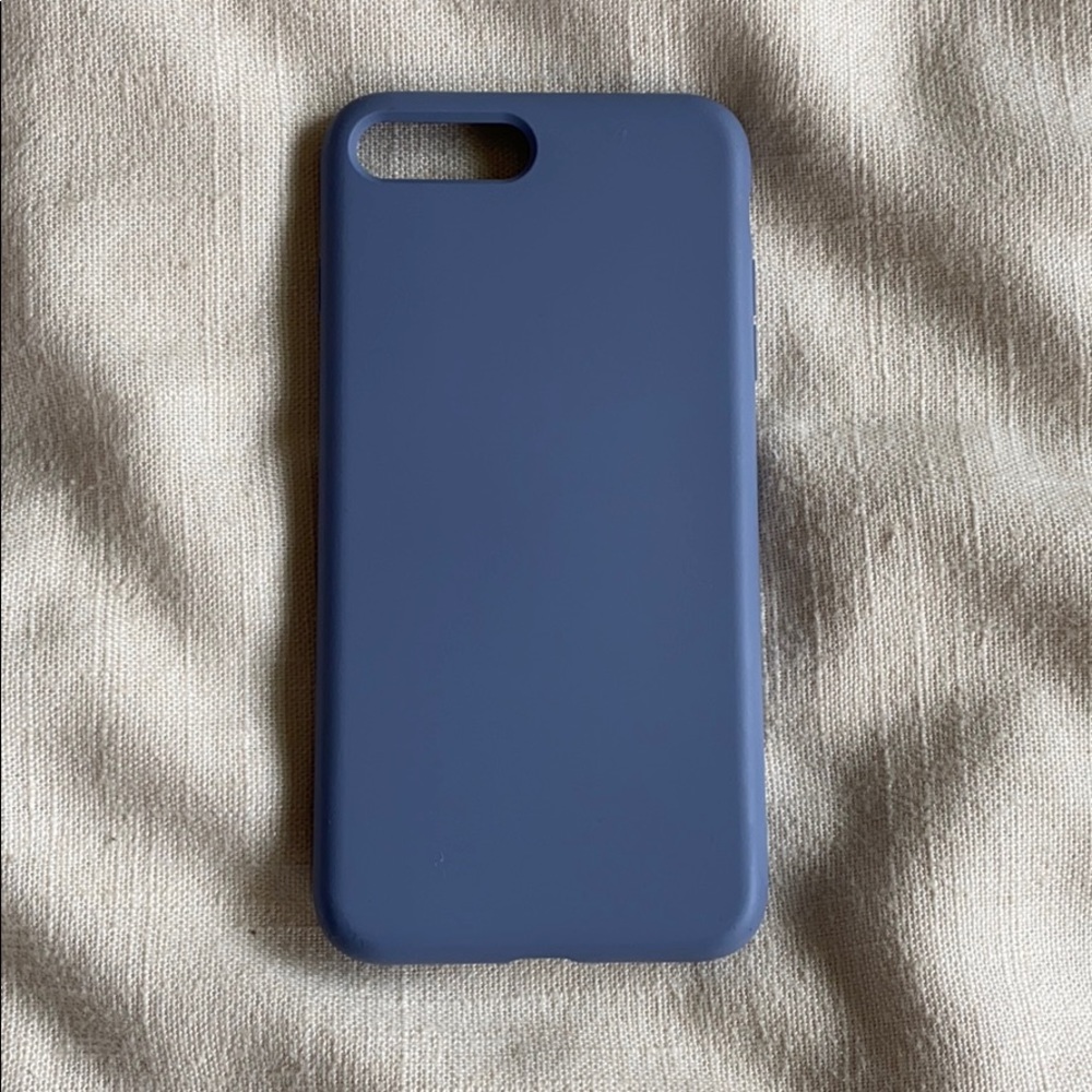 Dark blue/purple iPhone 7/8 plus silicone case